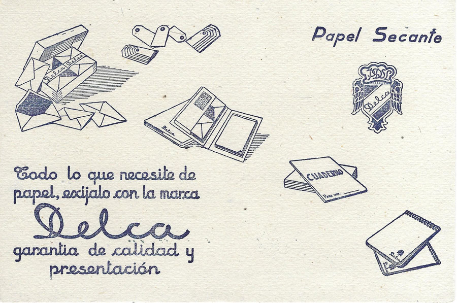 Delca, papel de calidad