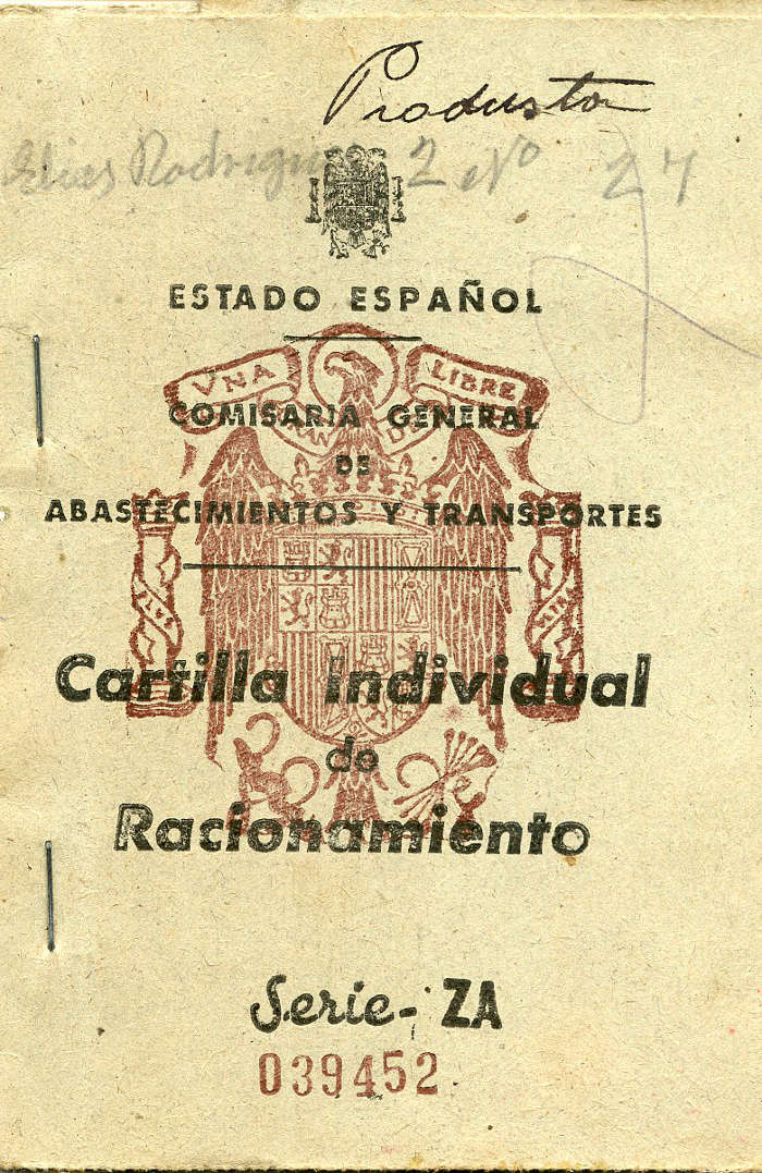 Cartilla de racionamiento