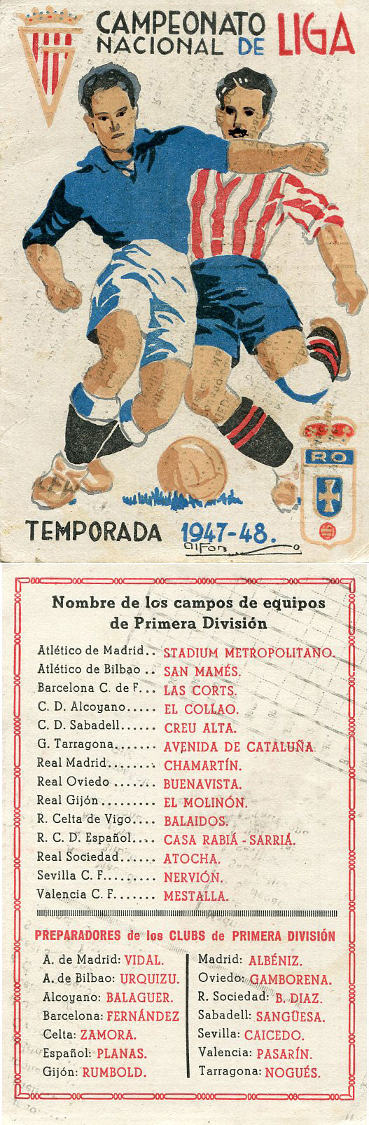 Campeonato Nacional de Liga 1947-48