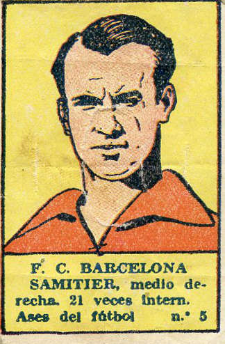 Samitier. Colección Ases del Fútbol