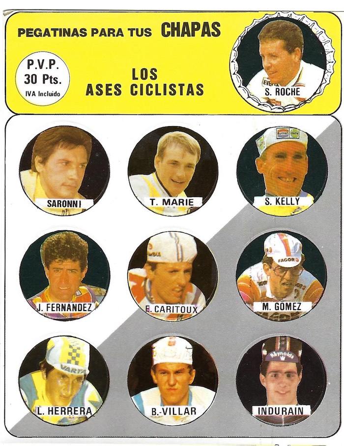 Los ases ciclistas