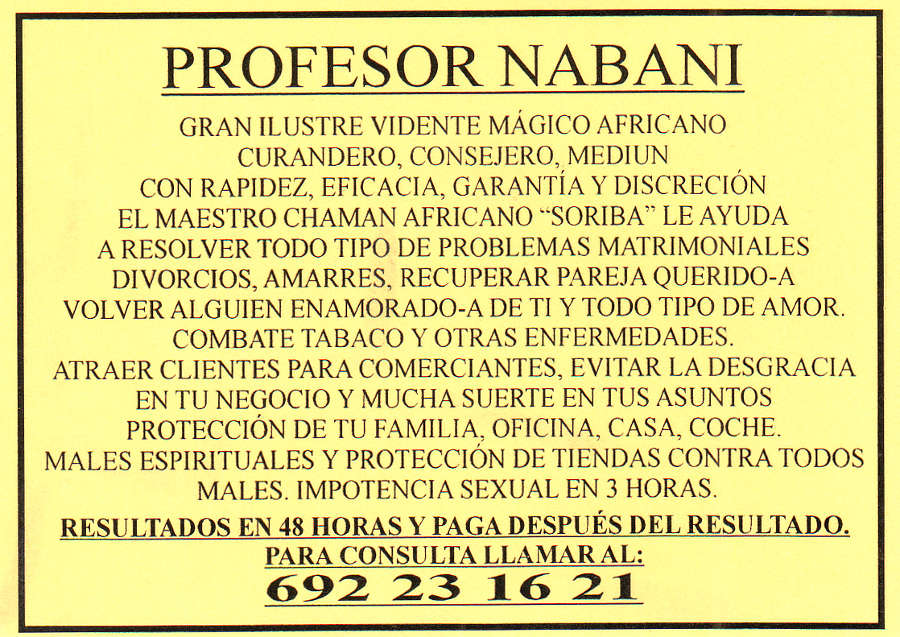 Profesor Nabani
