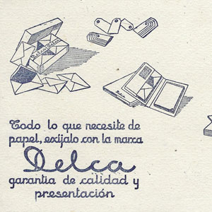 Delca, papel de calidad