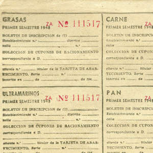 Cartilla de racionamiento