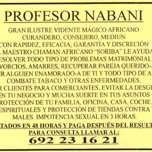 Profesor Nabani
