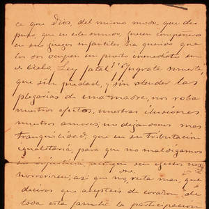 Fondo 21. Carta de pésame 2