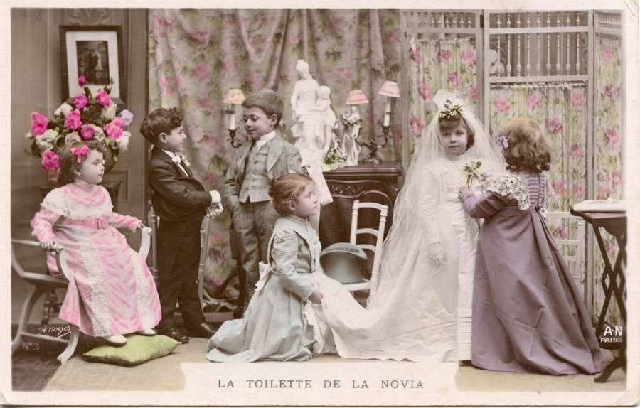 La toilette de la novia
