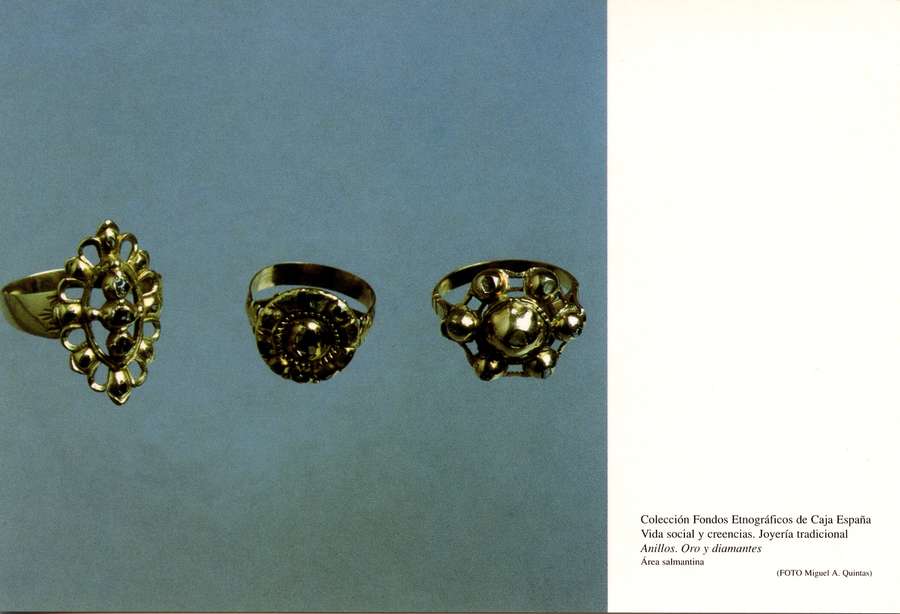 Anillos. Oro y diamantes