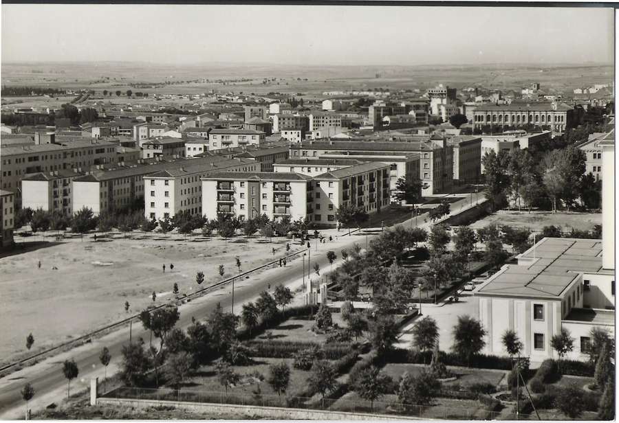 Zona moderna de viviendas protegidas