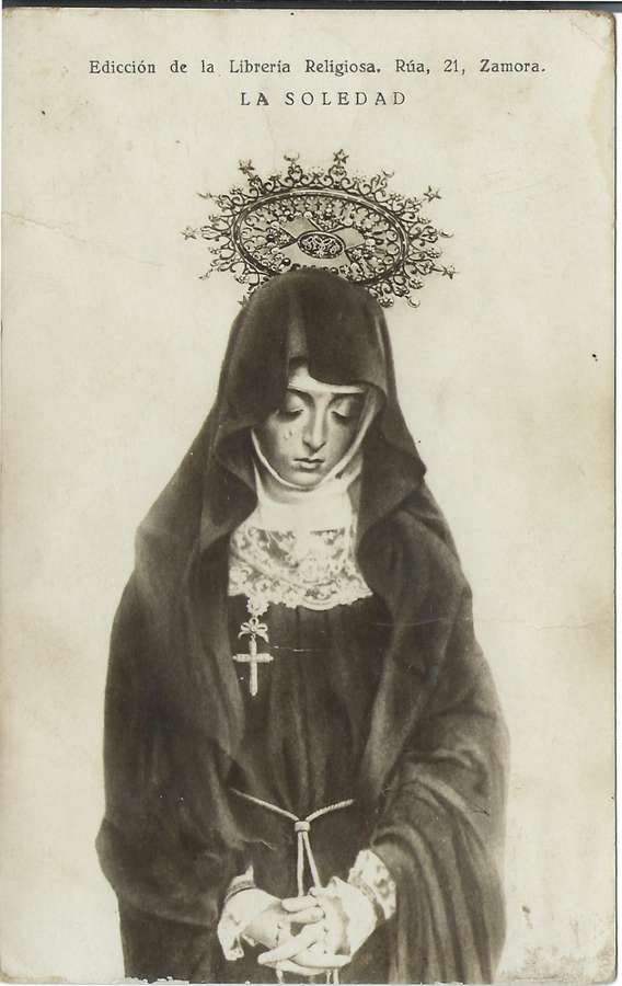 Semana Santa. Virgen de La Soledad 