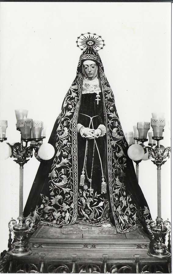 Semana Santa. Virgen de La Soledad 