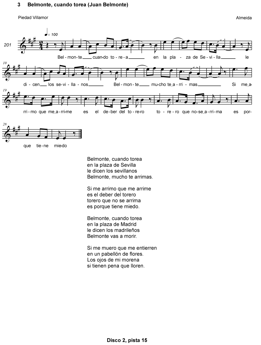 BELMONTE, CUANDO TOREA (JUAN BELMONTE)