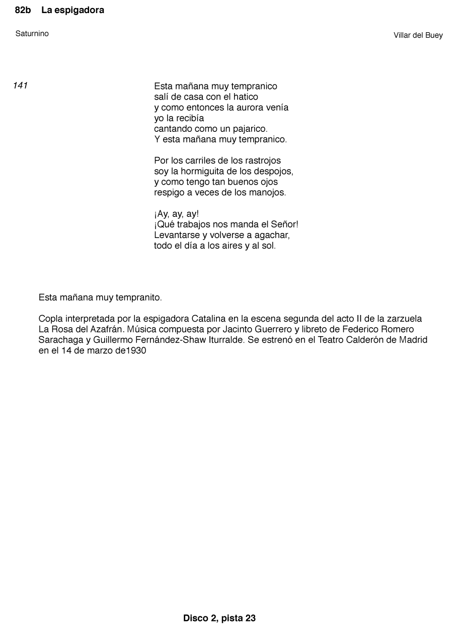 LA ESPIGADORA