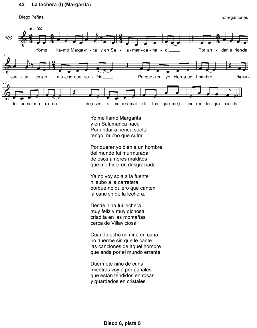 LA LECHERA (I) (MARGARITA)