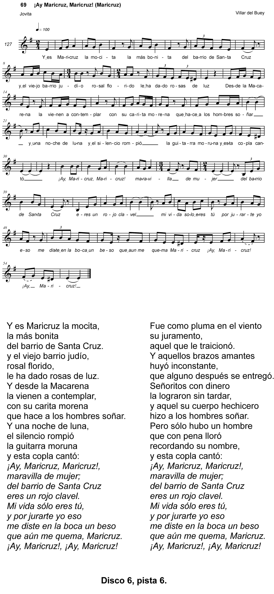 ¡AY, MARICRUZ, MARICRUZ! (MARICRUZ)