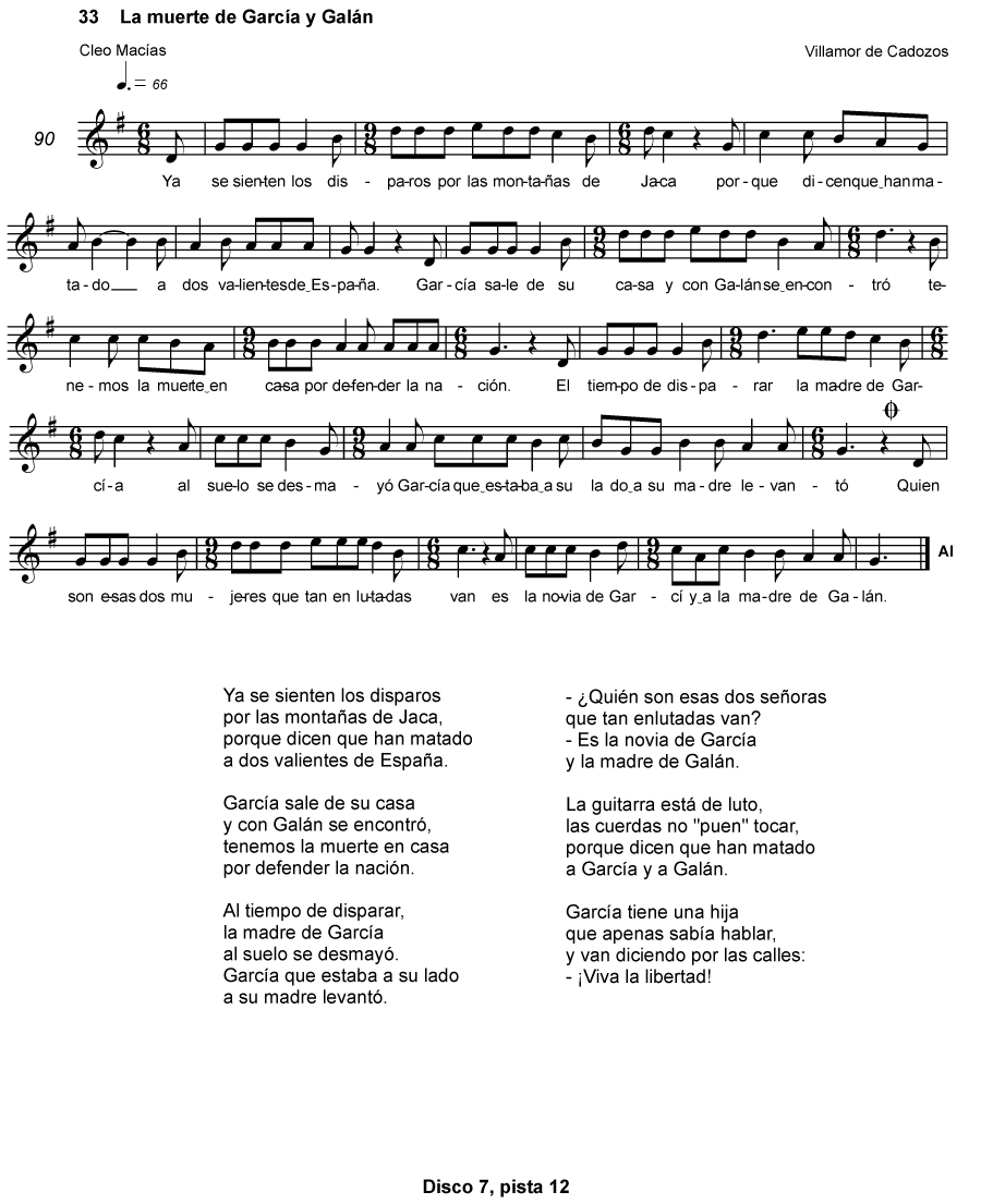 LA MUERTE DE GARCÍA Y GALÁN