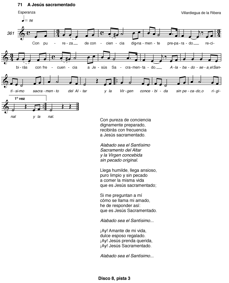 A JESÚS SACRAMENTADO