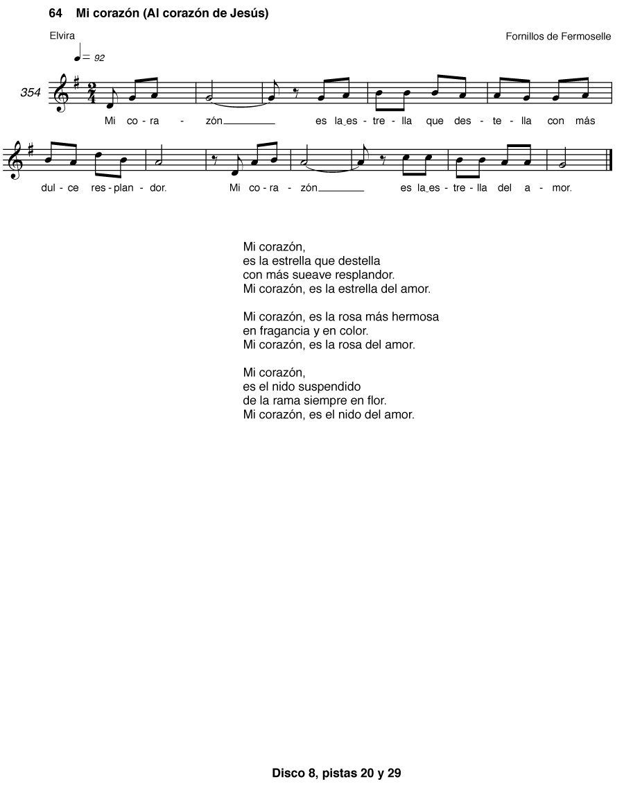 MI CORAZÓN (AL CORAZÓN DE JESÚS)