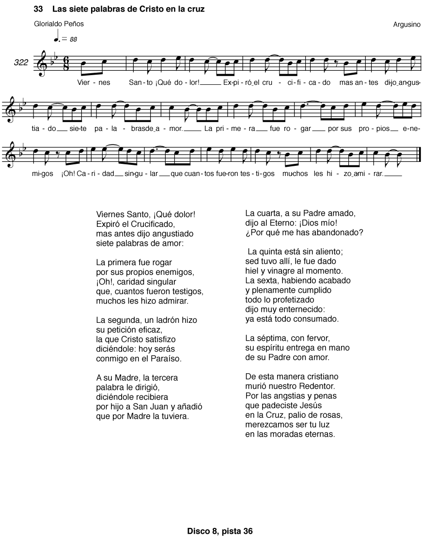 LAS SIETE PALABRAS DE CRISTO EN LA CRUZ