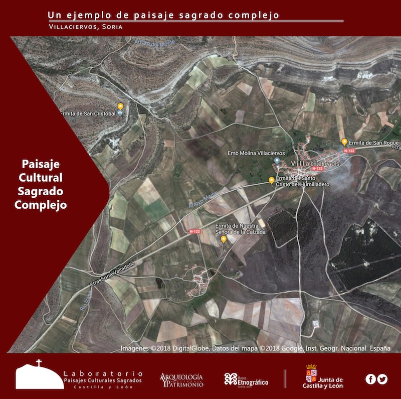Ficha de Un ejemplo de paisaje sagrado complejo en los páramos de Villaciervos (Soria)