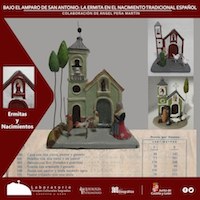 Imagen de Bajo el amparo de San Antonio: la ermita en el Nacimiento tradicional español