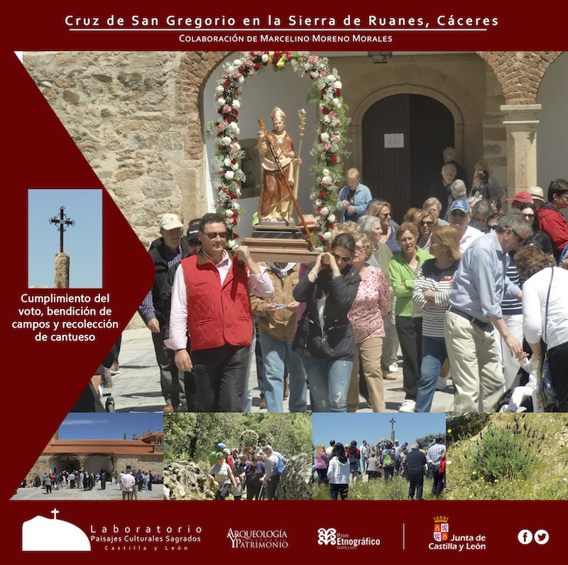 Ficha de Cruz de San Gregorio en la Sierra de Ruanes. Ruanes, Cáceres