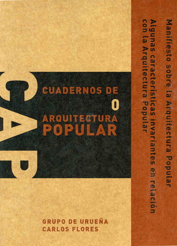 Manifiesto sobre la Arquitectura Popular